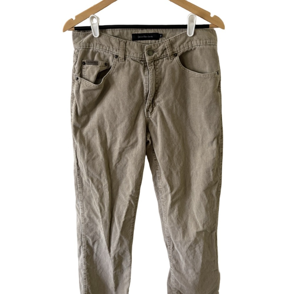 Calvin Klein Jeans Beige Corduroy Pants